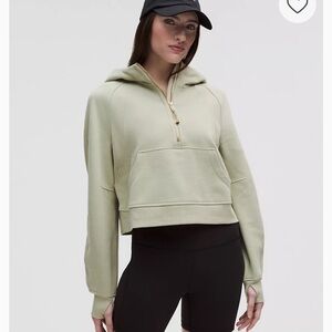 Lululemon Athletica Scuba Half Zip Hoodie